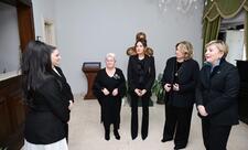 Mehriban Əliyeva Tbilisidə Mirzə Fətəli Axundzadə adına Azərbaycan Mədəniyyəti Muzeyi ilə tanış olub - FOTO