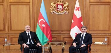 Azərbaycan liderinin Gürcüstanın Prezidenti Mixeil Kavelaşvili ilə təkbətək görüşü olub  - YENİLƏNİB