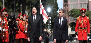 Gürcüstan Prezidentinin sosial şəbəkə hesabında Azərbaycan dövlət başçısının səfəri ilə bağlı paylaşım edilib