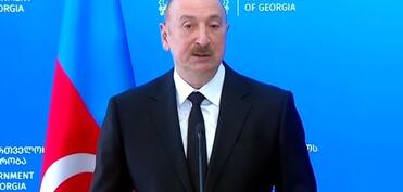 Prezident: Gürcüstanla tarixi əlaqələrimiz dövlətlərarası əlaqələr üçün möhkəm zəmindir