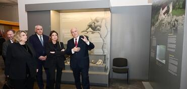 Mehriban Əliyeva Gürcüstan Milli Muzeyində olub