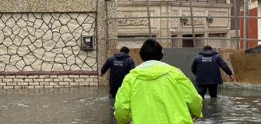 BŞİH: Bakıda intensiv yağışlar fəsadlar törədib, qurumlar gücləndirilmiş rejimdə işləyir