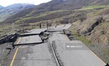 Quba–Qonaqkənd yolunda sürüşmə olub, fəsadlar aradan qaldırılır  - FOTO