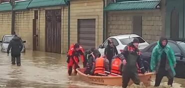 Dağıstanda daşqınlarda üçü uşaq olmaqla, 6 nəfər ölüb