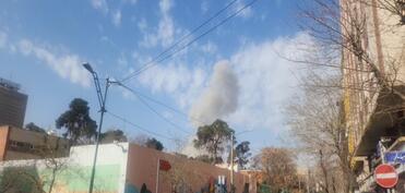 Tehranda güclü partlayış səsləri eşidilib