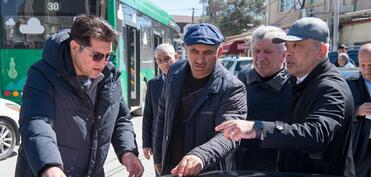 ADSEA sədri ərazidə kollektorun tikinti-bərpa işlərinin gedişatı ilə tanış oldu - FOTO/VİDEO