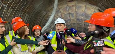 Bakı metrosunda 200 metrlik tunelin inşasında ilk mərhələ tamamlanıb