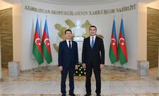 Azərbaycan və Qazaxıstan xarici siyasət kommunikasiyası üzrə əməkdaşlığı gücləndirir