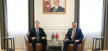 Vilayət Eyvazov Türkiyənin daxili işlər naziri ilə görüşüb