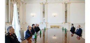 Prezident İlham Əliyev Türkiyənin daxili işlər nazirini qəbul edib