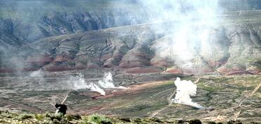 Azərbaycan Ordusunda döyüş atışlı taktiki təlim keçirilir