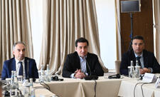 “Sülh Körpüsü” təşəbbüsünün iştirakçıları Qəbələdə Hikmət Hacıyevlə görüşdulər