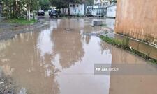 Balakəndə intensiv yağışlar fəsadlara səbəb olub