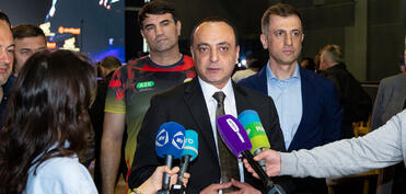 Combat Peşəkar Döyüş Liqasının rəsmi görüşü keçirildi - Fotolar