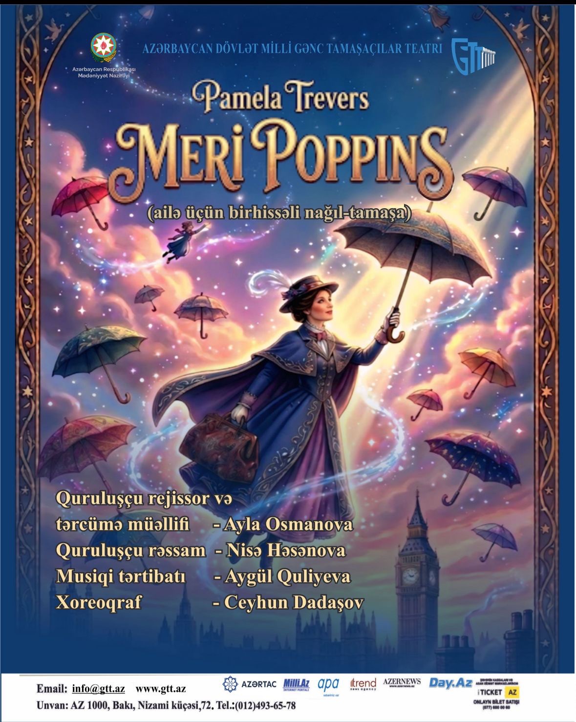 Milli Gənc Tamaşaçılar Teatrında yeni tamaşanın premyerası olacaq