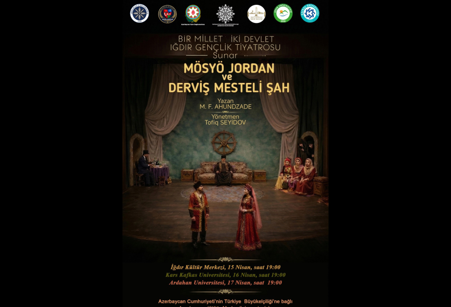 Türkiyədə Mirzə Fətəli Axundzadənin komediyası səhnəyə qoyulacaq