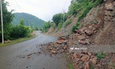 Qubanın Afurca kəndində torpaq sürüşməsi qeydə alınıb