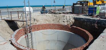 Pirşağı hövzəsi üzrə kanalizasiya kollektorları və tullantı sutəmizləyici qurğu tikilir