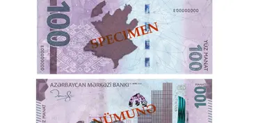 Azərbaycanda 100 manatlıq əskinazlar yenilənir
