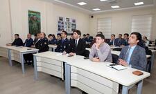 DGKA-da Türkiyəli mütəxəssis tərəfindən təhlükəli yüklərin daşınmasına dair ustad dərsi keçirilib