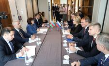 Sahibə Qafarova Matviyenko ilə Azərbaycan-Rusiya əlaqələrinin möhkəmləndirilməsini müzakirə edib