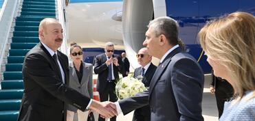 Prezident İlham Əliyev Türkiyəyə işgüzar səfərə gəlib