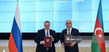 Zəngilanda Rusiya-Azərbaycan Hökumətlərarası Komissiyasının iclası keçirilib, protokol və yol xəritəsi imzalanıb - YENİLƏNİB - FOTO