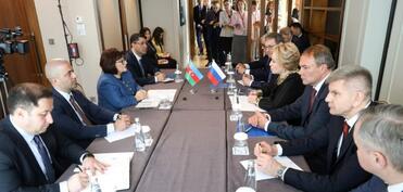 Sahibə Qafarova Matviyenko ilə Azərbaycan-Rusiya əlaqələrinin möhkəmləndirilməsini müzakirə edib - YENİLƏNİB