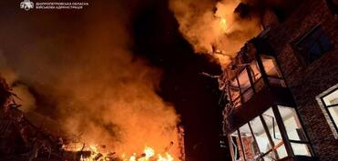 Rusiya Kiyev və Dnepr şəhərlərini raket atəşinə tutub, ölən və yaralananlar var