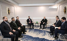 Prezident İlham Əliyevin Antalyada Suriyanın keçid dövrü Prezidenti ilə görüşü olub -  YENİLƏNİB