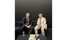 Prezident İlham Əliyev Pakistan Baş naziri ilə görüşüb