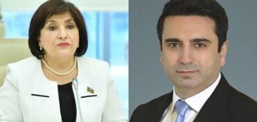 Azərbaycan və Ermənistan parlamentlərinin sədrlərinin görüşü başlayıb