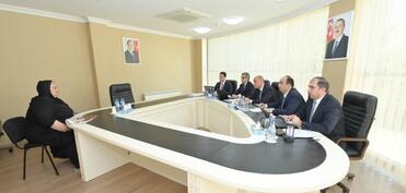 Elm və təhsil naziri Qusarda vətəndaşları qəbul edib