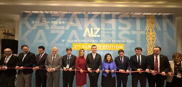 Almatıda keçirilən II Qazaxıstan Beynəlxalq Sağlamlıq Turizmi Sərgisində Azərbaycan geniş tərkibdə təmsil olunub
