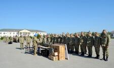 Hərbi vəzifəlilərlə təlim toplanışı başlayıb