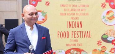 Hindistanın Azərbaycandakı səfirliyi Bakıda canlı hind yeməkləri festivalına ev sahibliyi edib