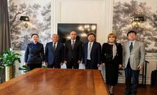 Emin Əmrullayev Pekin Kimya Texnologiya Universitetinin rektoru ilə görüşüb