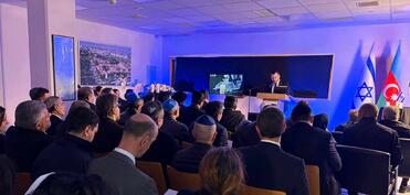 İsrail səfirliyində anım mərasimi keçirilib