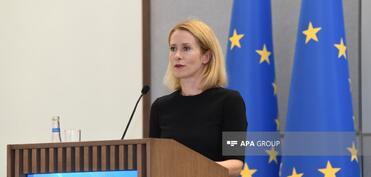 Kallas: Azərbaycan və Ermənistan arasında normallaşma Aİ üçün həddən artıq vacibdir