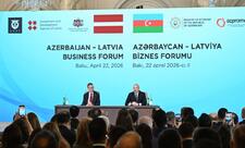 Bakıda Azərbaycan-Latviya biznes forumu keçirilib