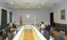 Emin Əmrullayev Yunanıstan səfiri ilə görüşüb