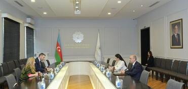 Emin Əmrullayev Yunanıstan səfiri ilə görüşüb