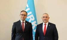 TÜRKPA-nın Baş Katibi Ramil Həsən deputat Azər Allahverənovla görüşüb