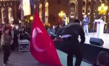 Azərbaycan XİN İrəvanda Türkiyə bayrağının yandırılmasını pisləyib