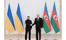 Azərbaycan və Ukrayna prezidentləri mətbuata bəyanatlarla çıxış ediblər