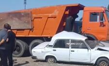 Ağcabədidə qəza: 1 ölü, 4 yaralı