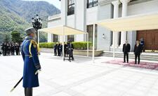 Qəbələdə Çexiyanın Baş naziri Andrey Babişin rəsmi qarşılanma mərasimi olub