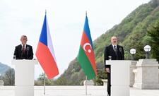 Prezident İlham Əliyev: Çexiya ilə çox fəal siyasi dialoqumuz var