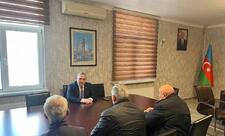 Deputat Azər Allahverənov Zabrat qəsəbəsində vətəndaşları qəbul edib