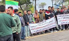 Təbrizdə sürücülər etiraz aksiyası keçirdilər